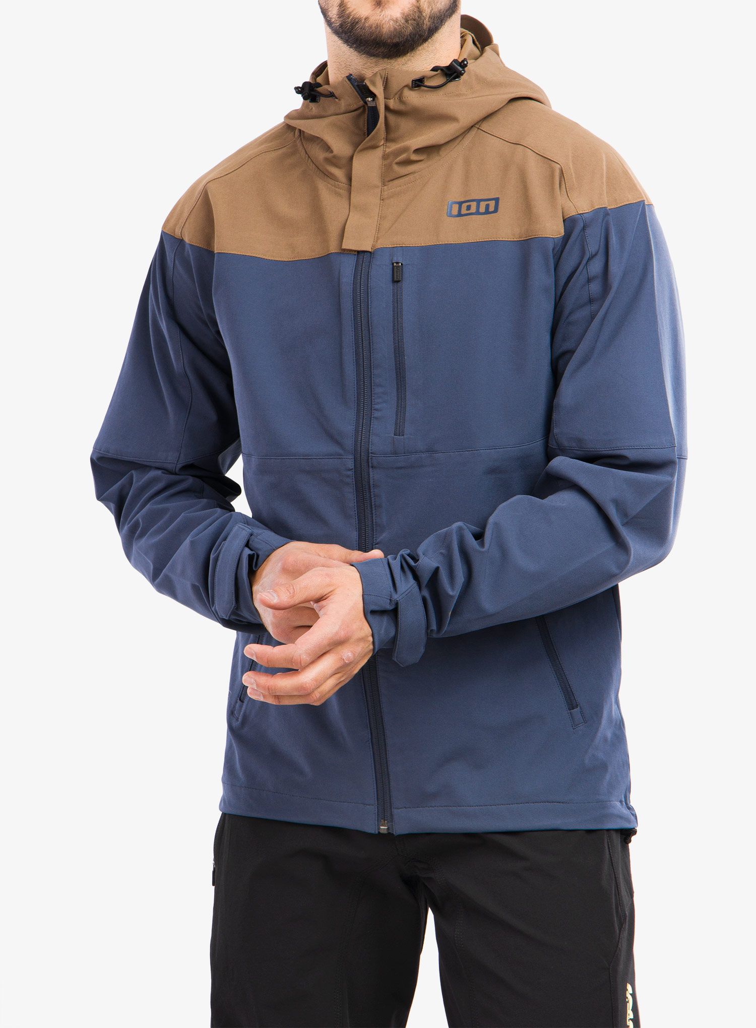 Kurtka ION Shelter 4W Softshell Jacket indigo dawn 8a.pl