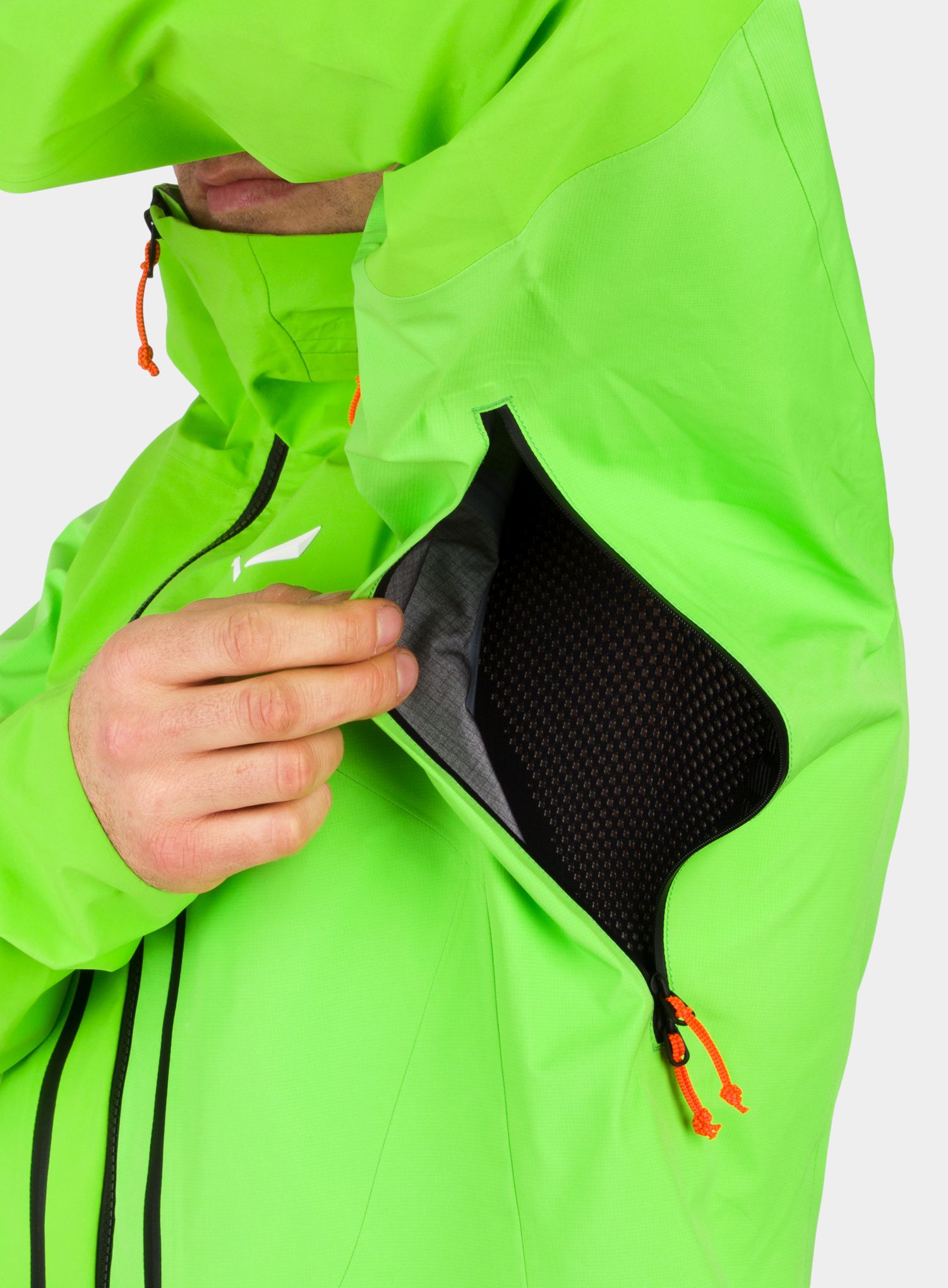 Kišna jakna Salewa Ortles 3 GTX Pro Jacket - pale frog
