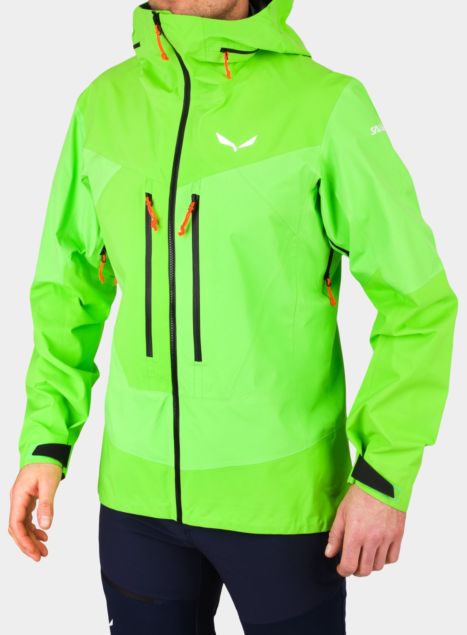 Kišna jakna Salewa Ortles 3 GTX Pro Jacket - pale frog
