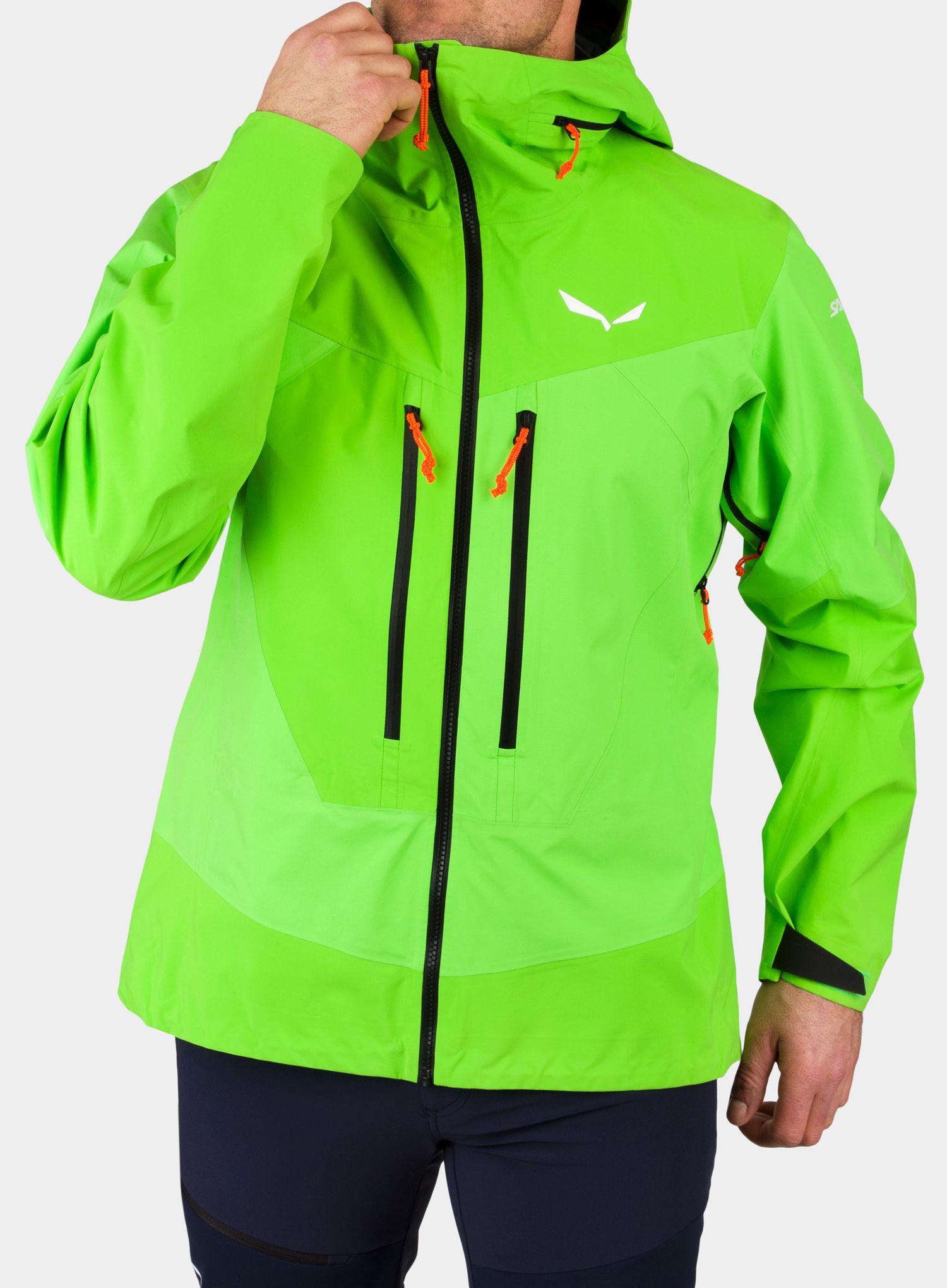 Kišna jakna Salewa Ortles 3 GTX Pro Jacket - pale frog