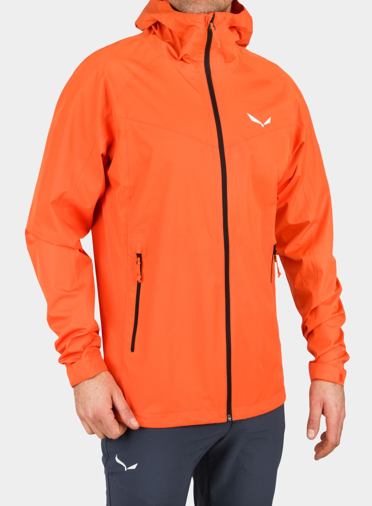 Kišna jakna Salewa Puez Aqua 3 PTX Jacket - red orange