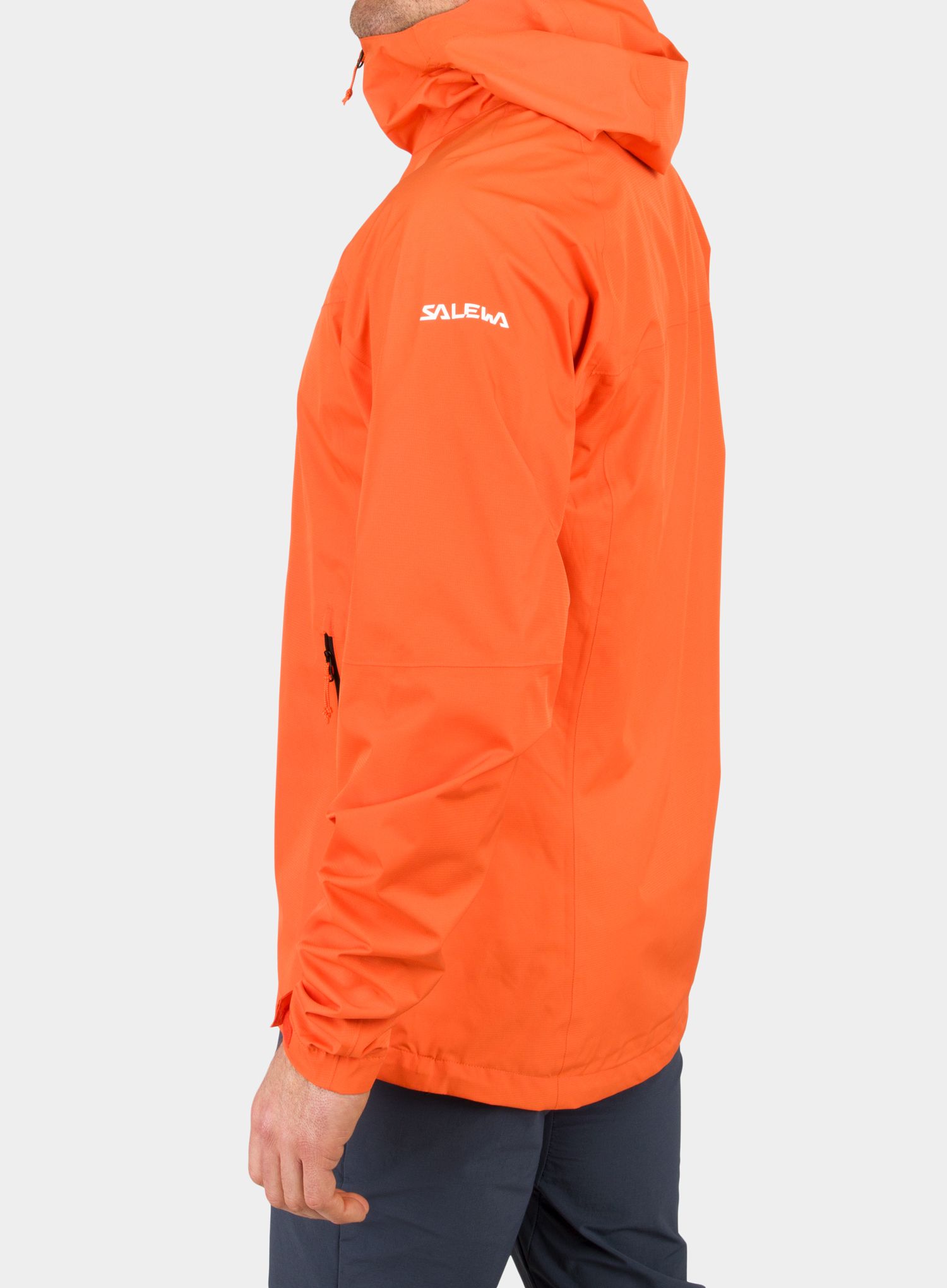 Kišna jakna Salewa Puez Aqua 3 PTX Jacket - red orange