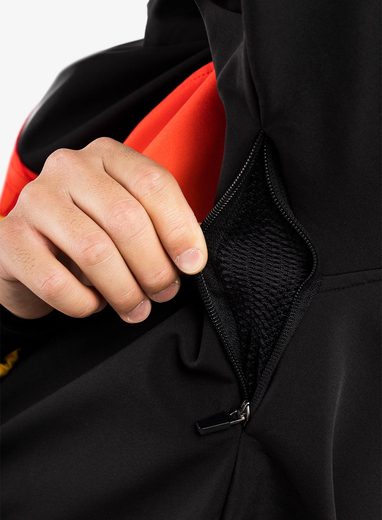 Softshell jakna Majesty Shadow Softshell - black/red