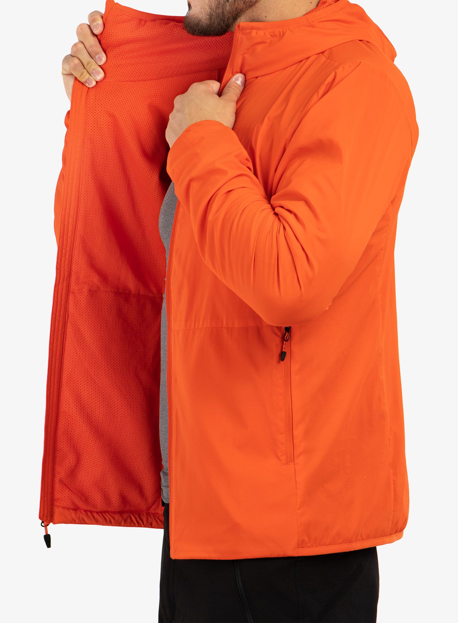 Softshell jakna Marmot Alt HB Hoody - red sun