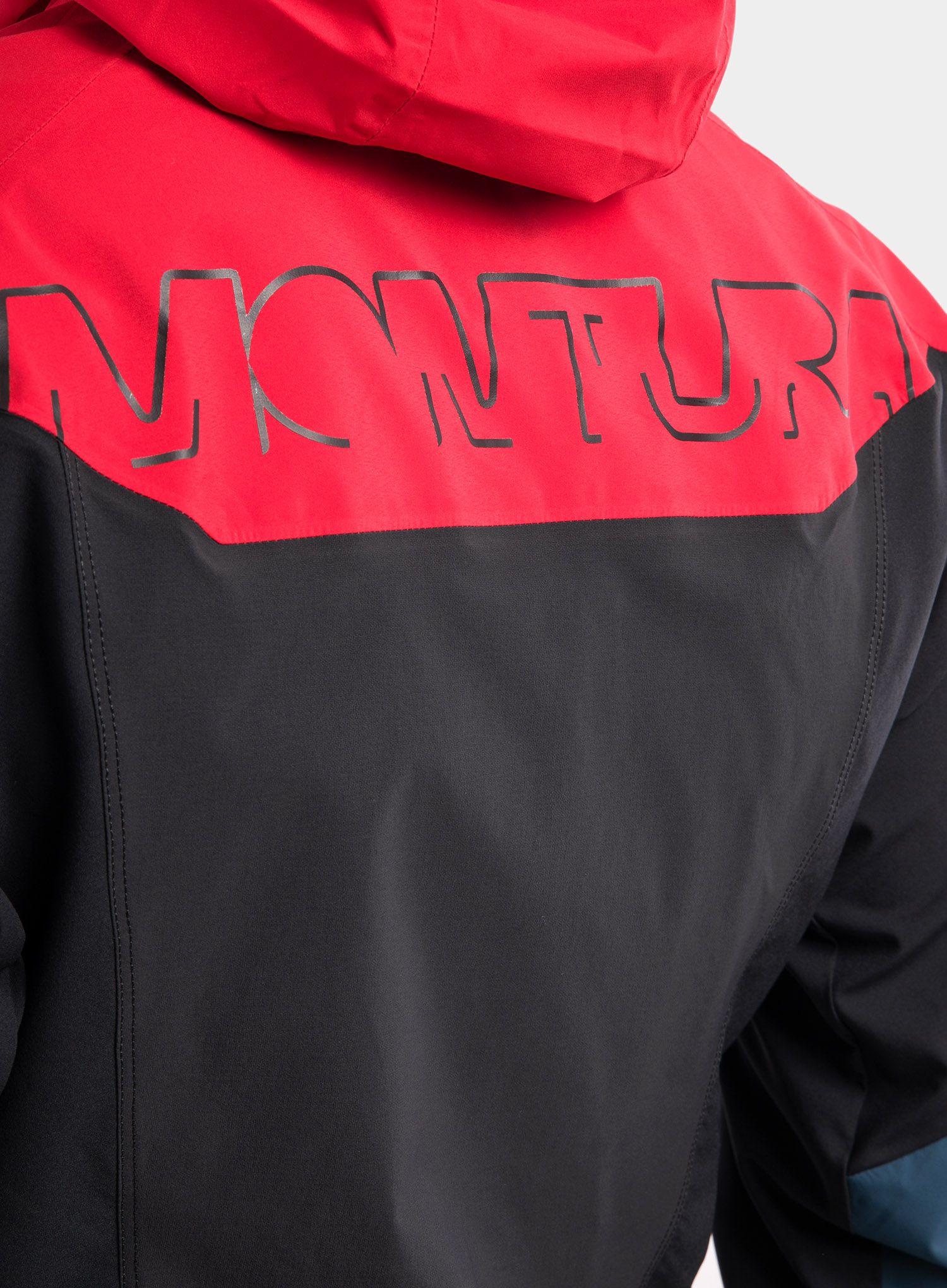 Softshell jakna Montura Air Active Hoody Jacket - powder blue/red