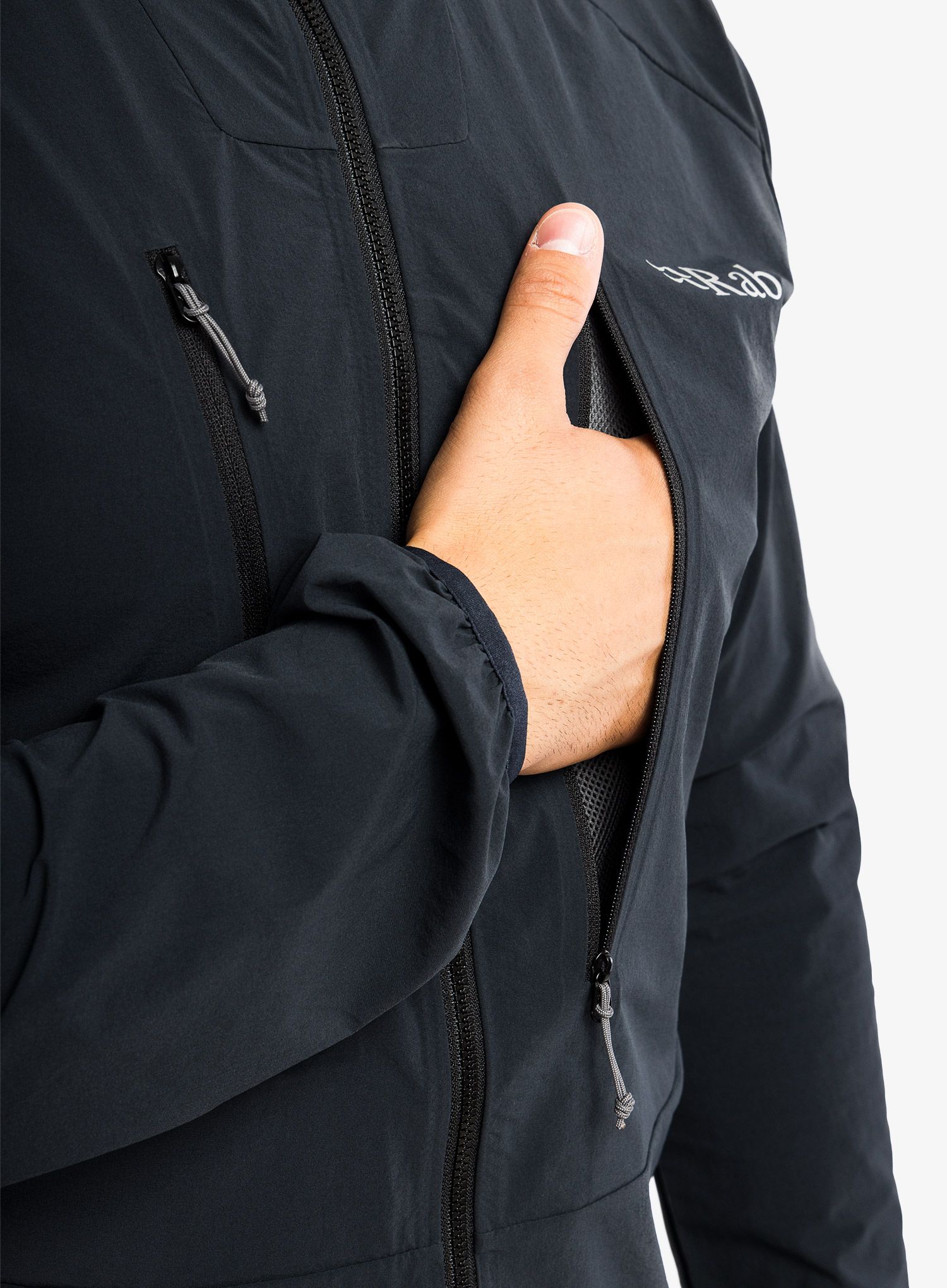 Softshell jakna Rab Borealis Jacket - beluga