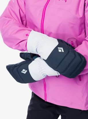 Ženske rukavice Black Diamond Mission MX Mitts - charcoal/blue