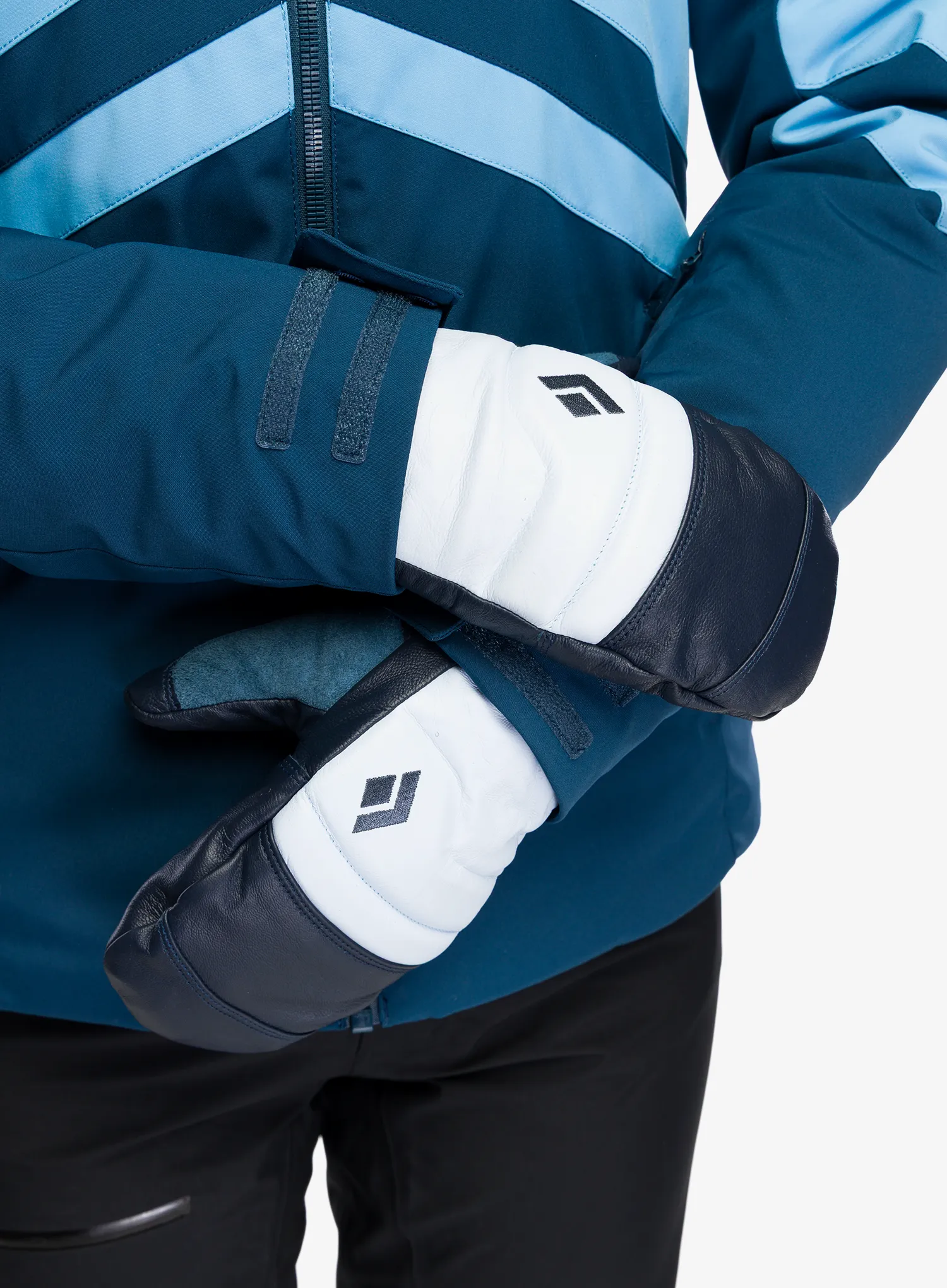 Ženske rukavice Black Diamond Spark Mitts - charcoal/blue