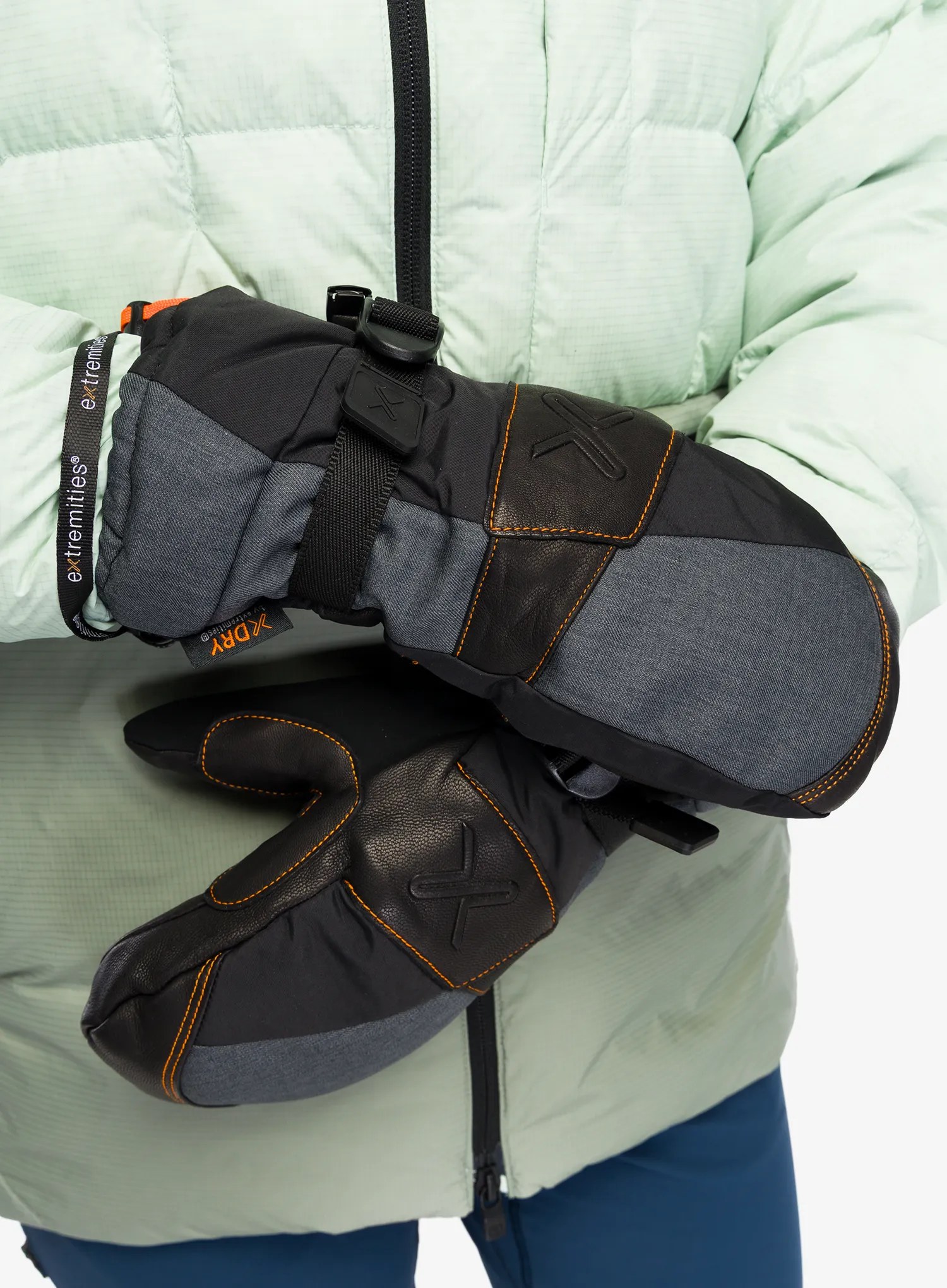 Rukavice Extremities Meridian Mitt  - black/grey
