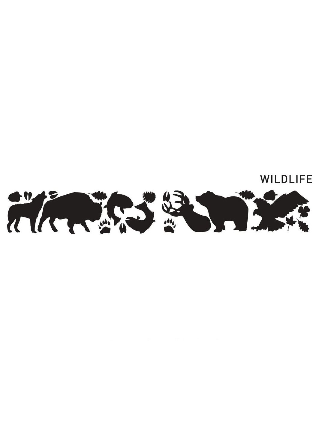 Set za popravak Gear Aid Tenacious Tape Gear Patches Wildlife - Wildlife