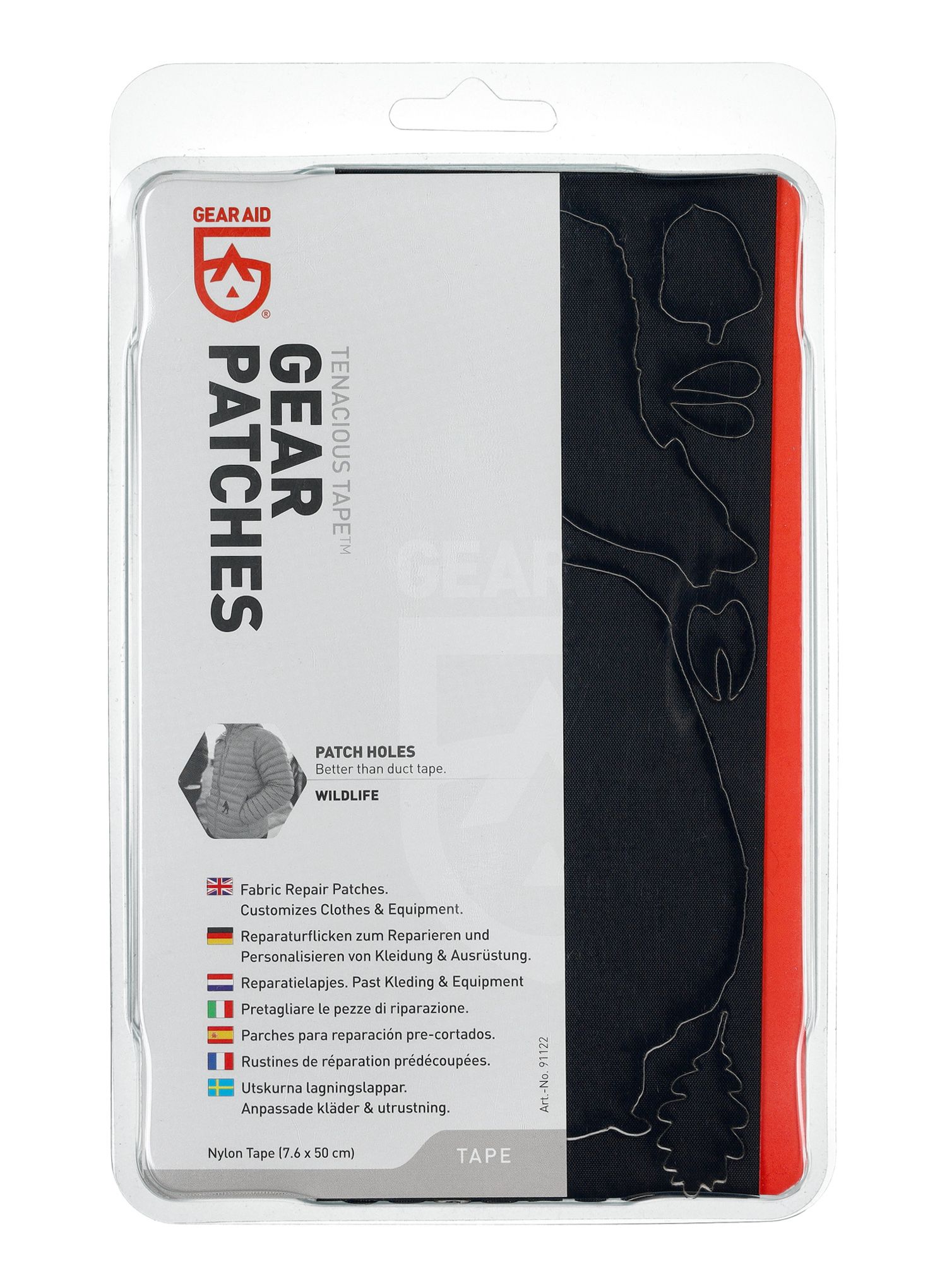 Set za popravak Gear Aid Tenacious Tape Gear Patches Wildlife - Wildlife
