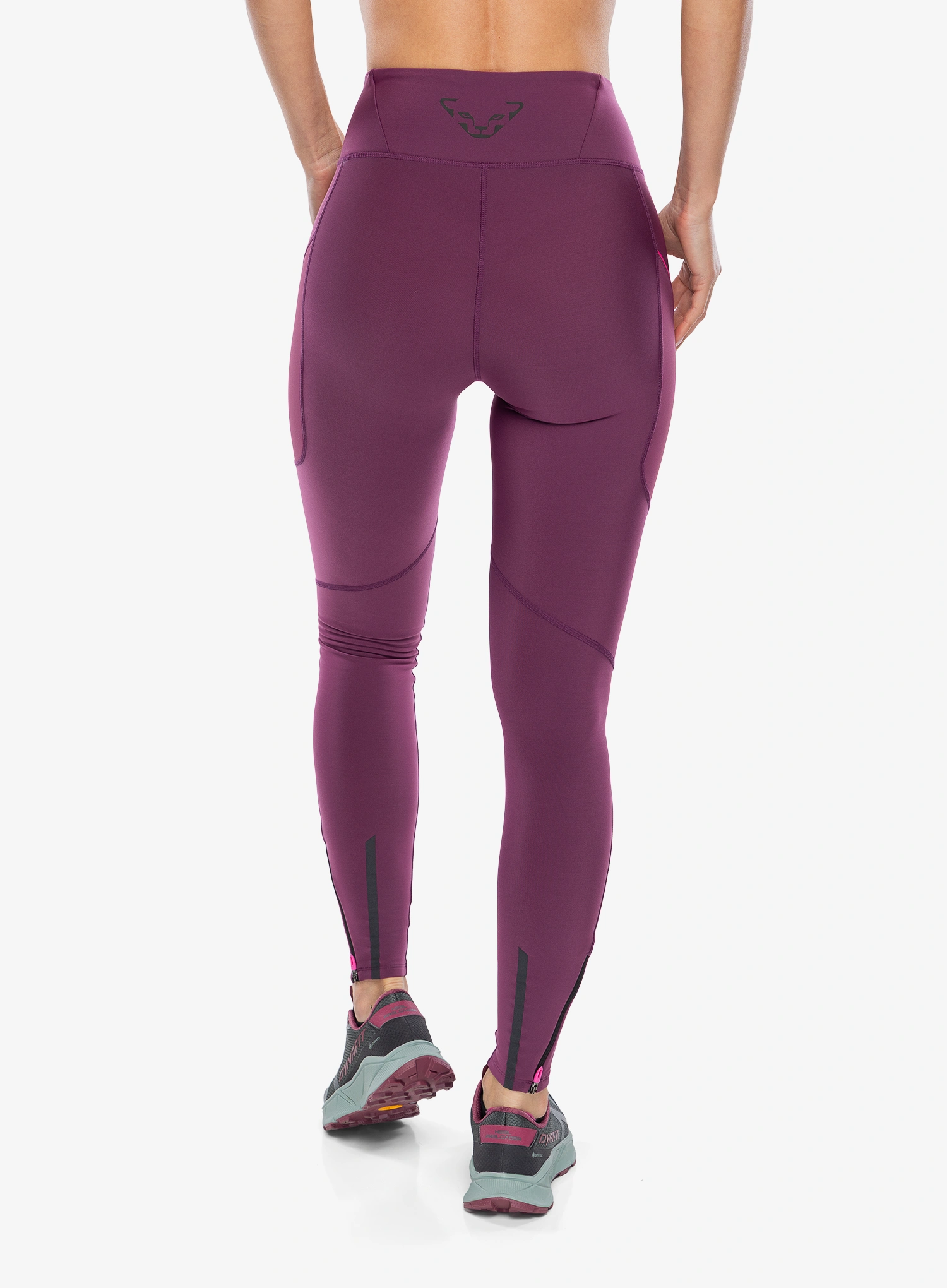 Ženske tajice za trčanje Dynafit Winter Runnig Tights - amaranth