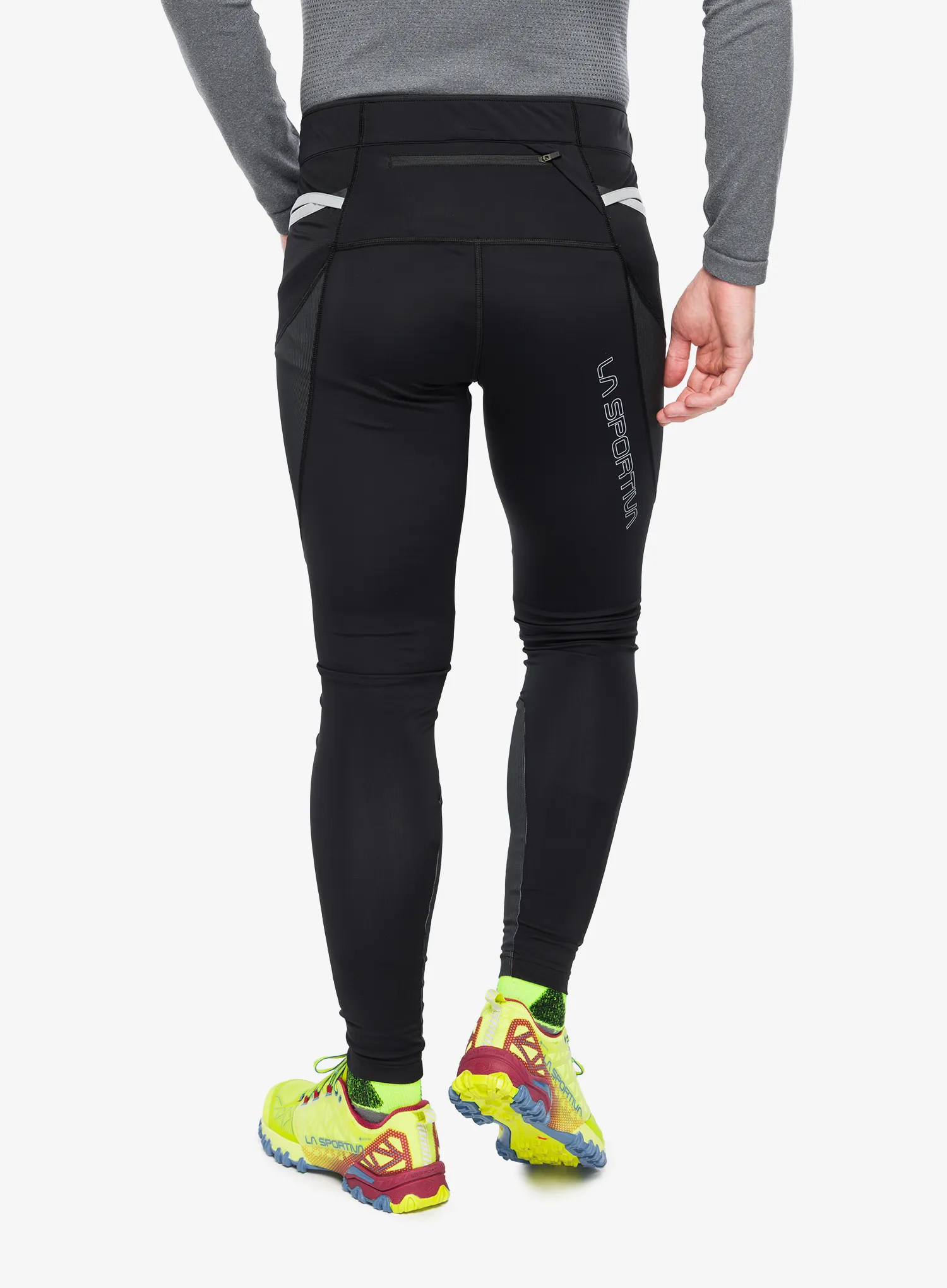 Tajice za trčanje La Sportiva Triumph Tight Pant - black/cloud