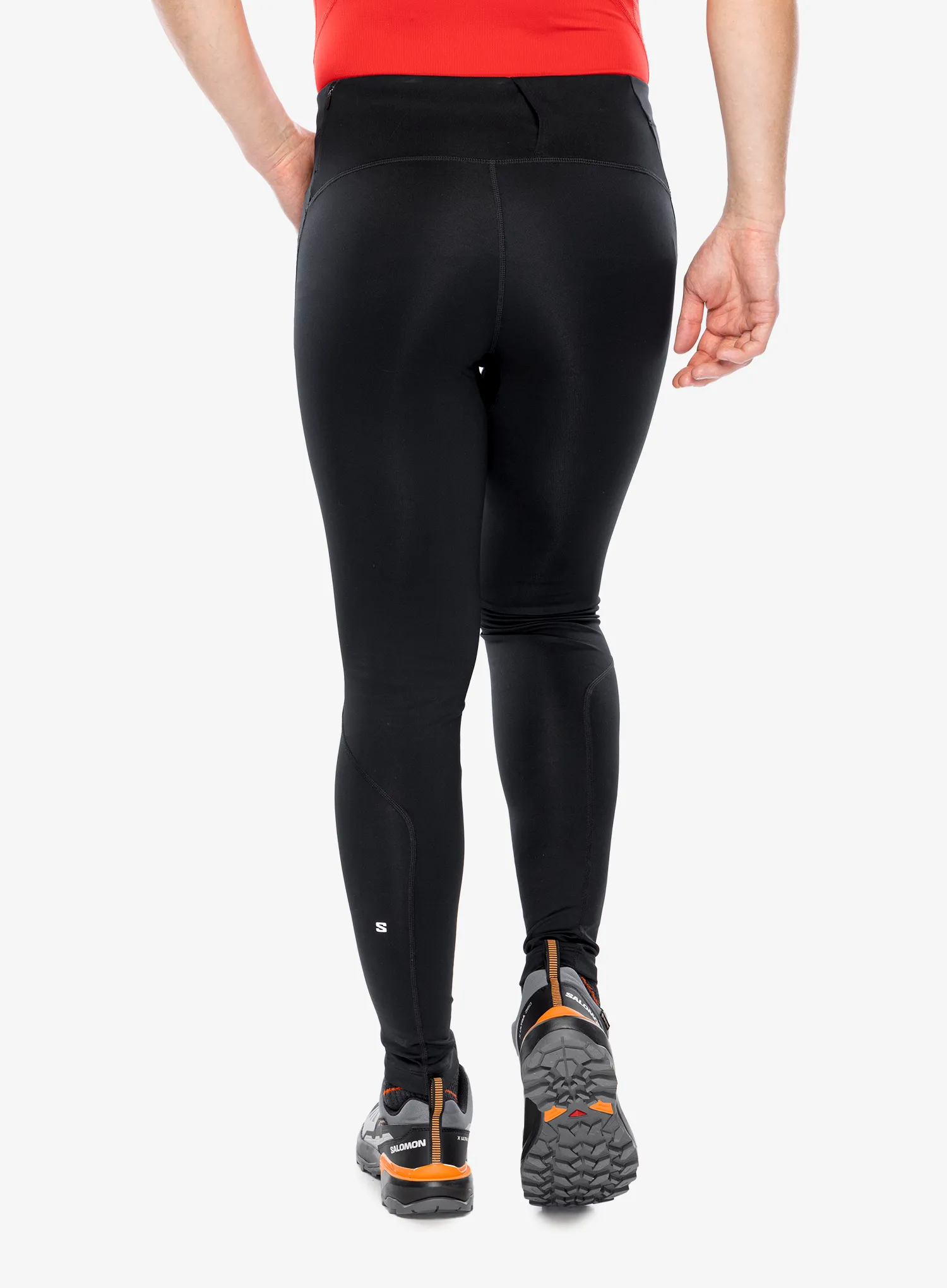 Tajice za trčanje Salomon Shakeout Core Tights - deep black