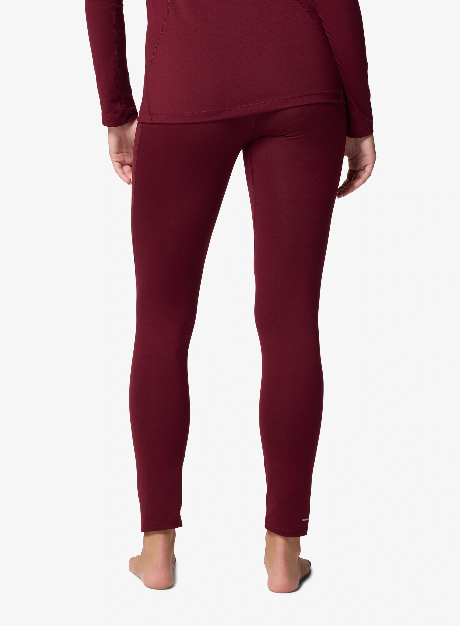 Ženske termo tajice Columbia Midweight Stretch Tight - rich wine