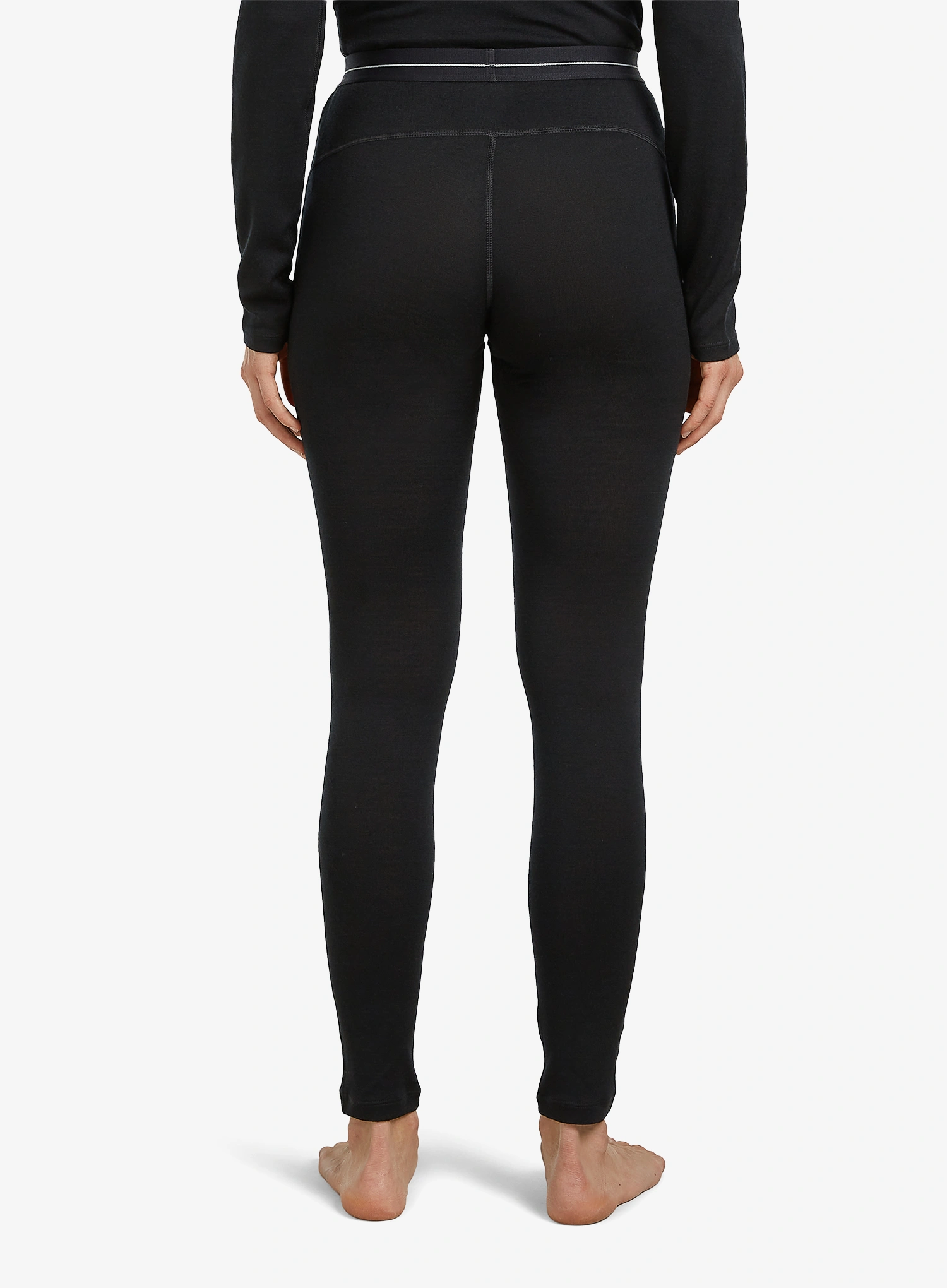 Ženske termo tajice Icebreaker 260 Tech Leggings - black