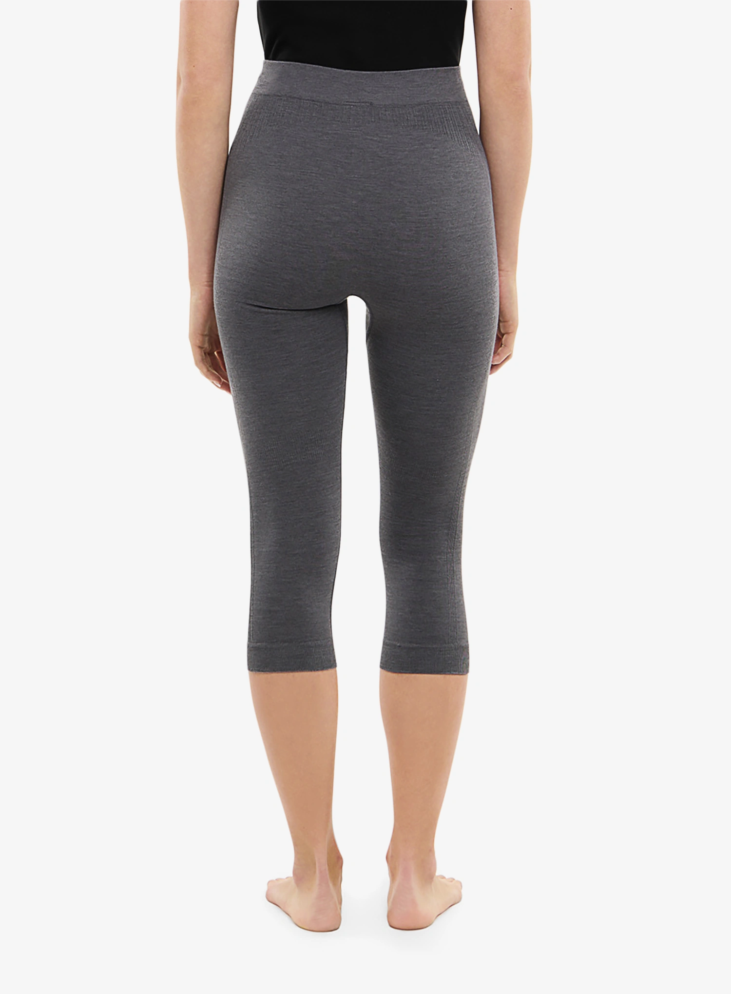 Ženske termo tajice Viking Base Layer Tende 3/4 Pants - dark grey