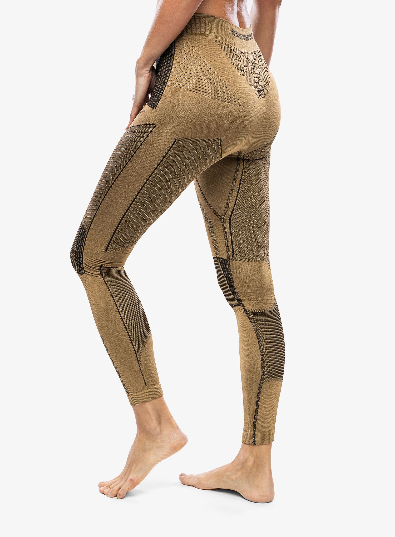 Ženske termo tajice X-Bionic Radiactor 4.0 Pants - gold/black