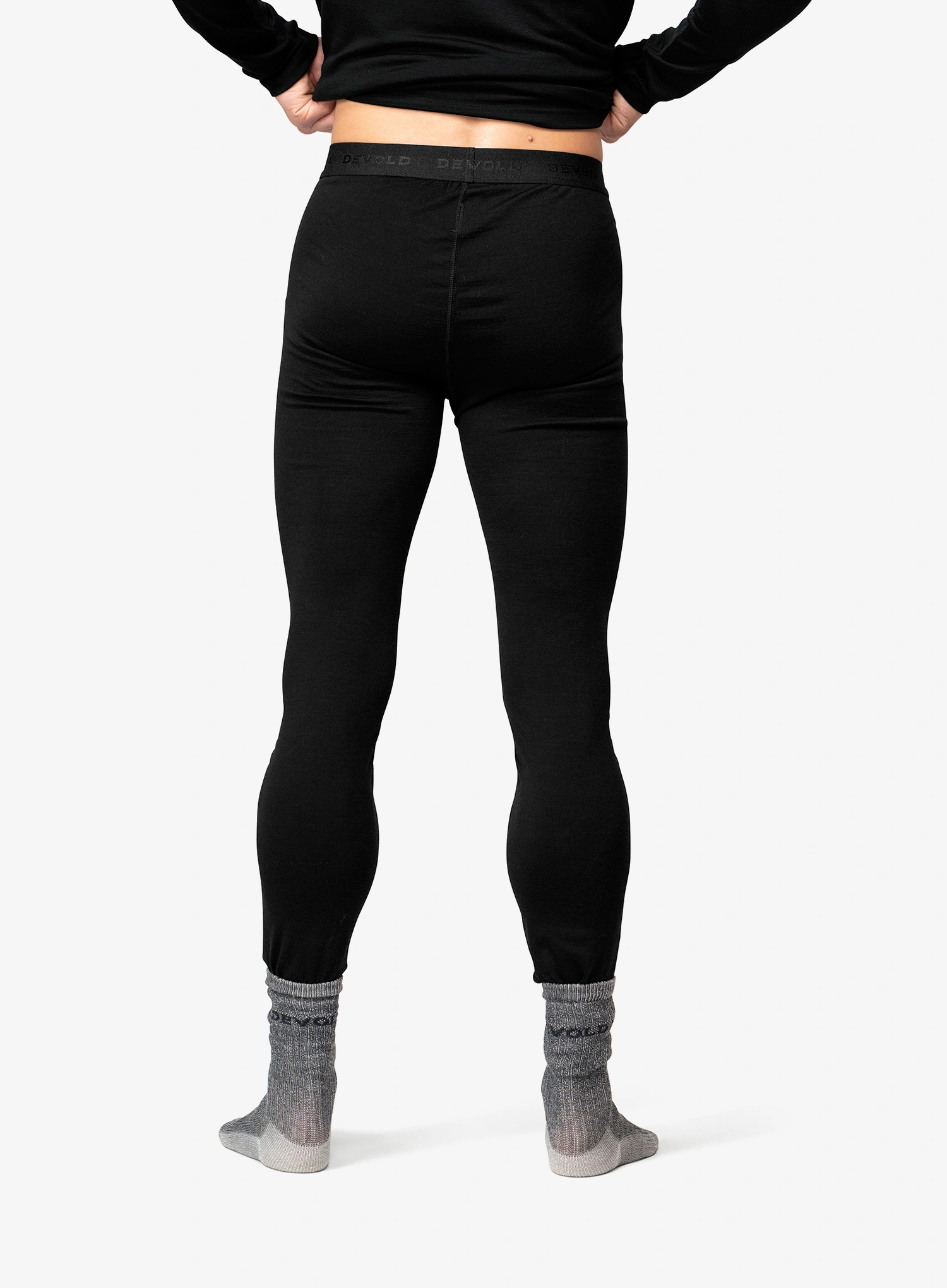 Termo tajice Devold Breeze Merino 150 Longs - black