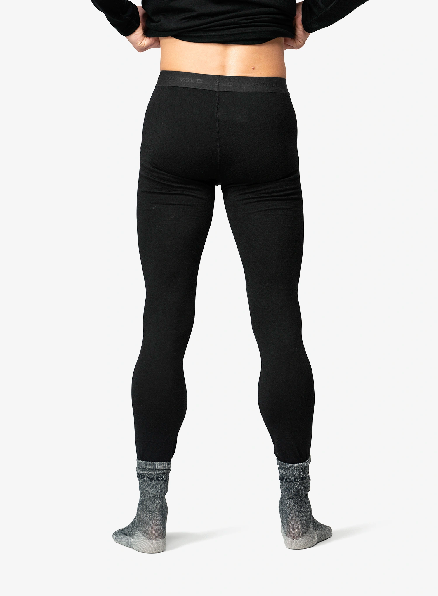 Termo tajice Devold Breeze Plus Merino 200 Longs - black