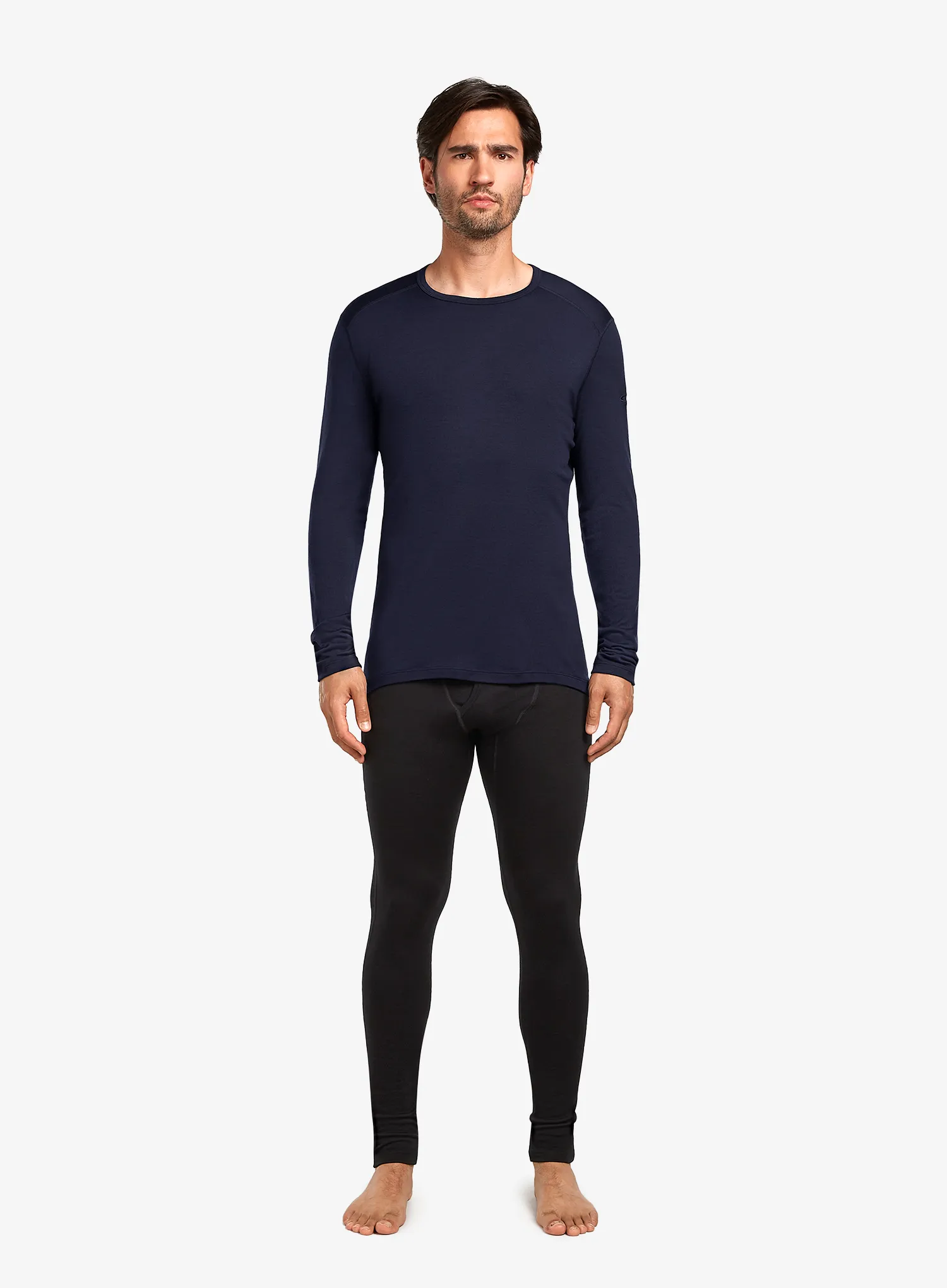 Termo tajice Icebreaker 260 Tech Leggings w/Fly - black
