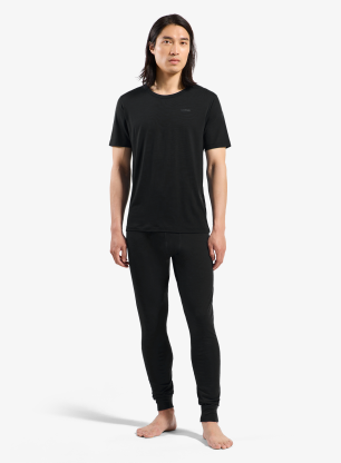 Termo tajice Odlo Merino Fundamentals BL Bottom Long - black