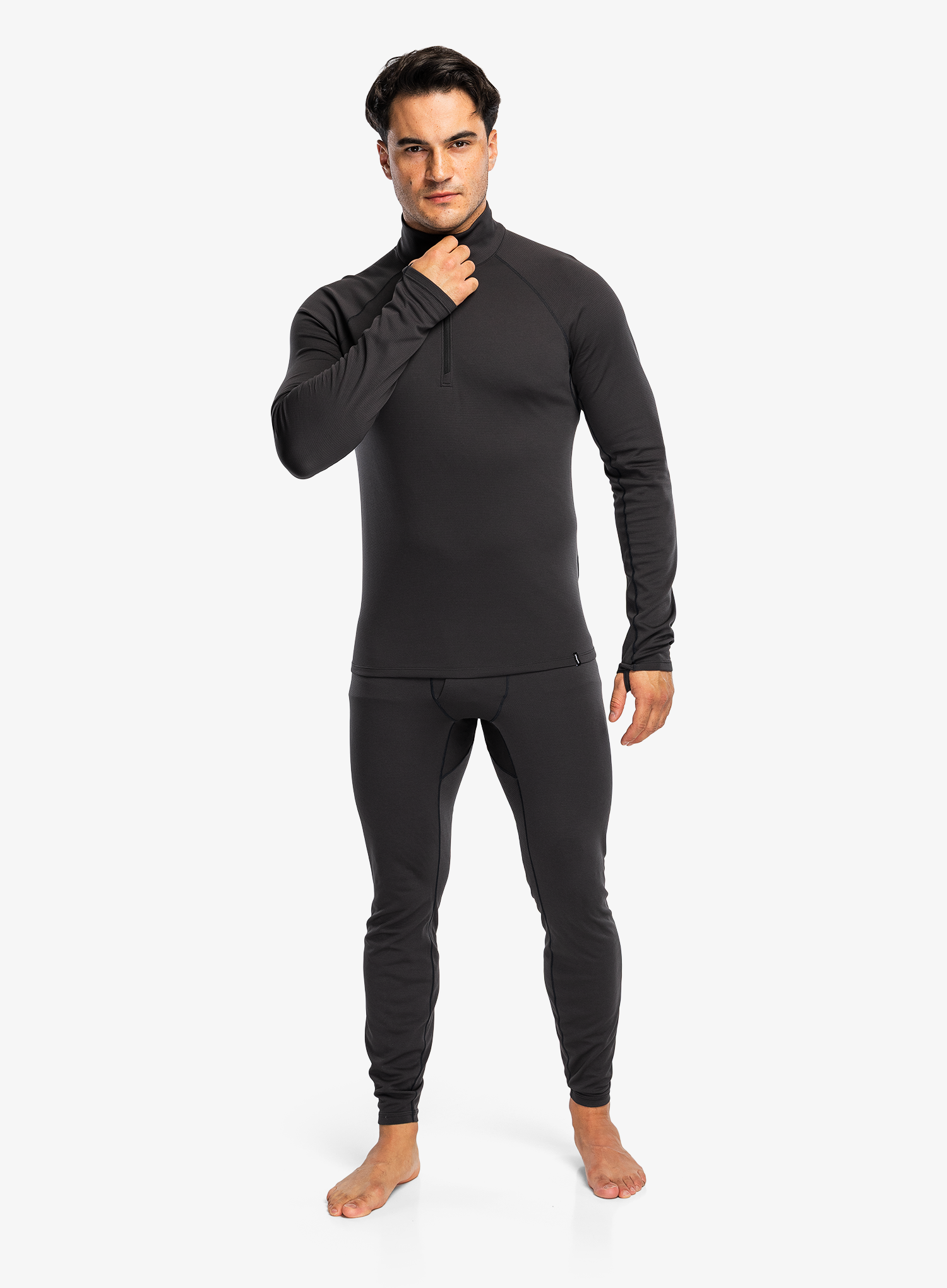 Termo tajice Patagonia Cap MW Bottoms - ink black