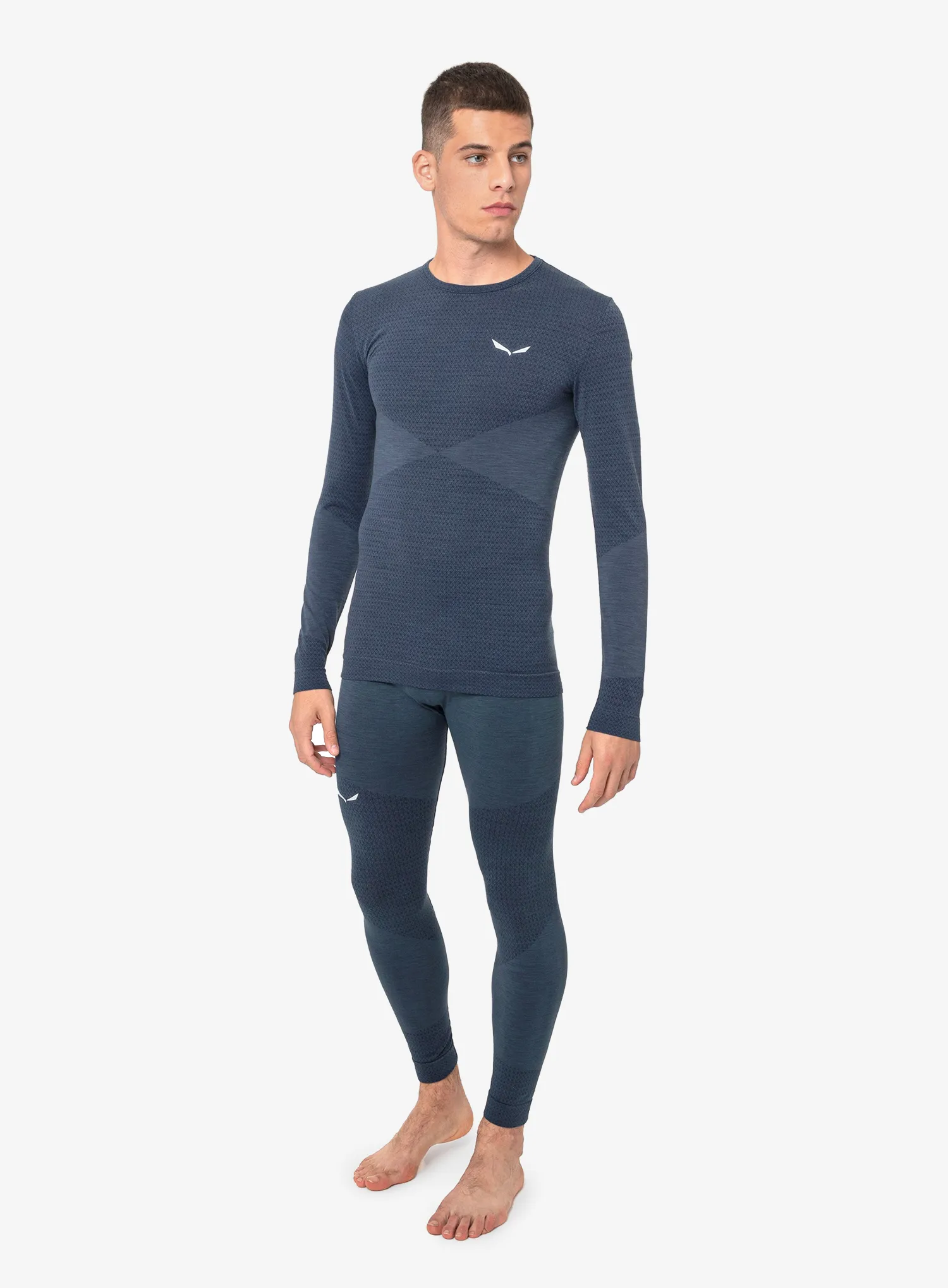 Termo tajice Salewa Zebru Medium Warm AMR Tight - dark denim