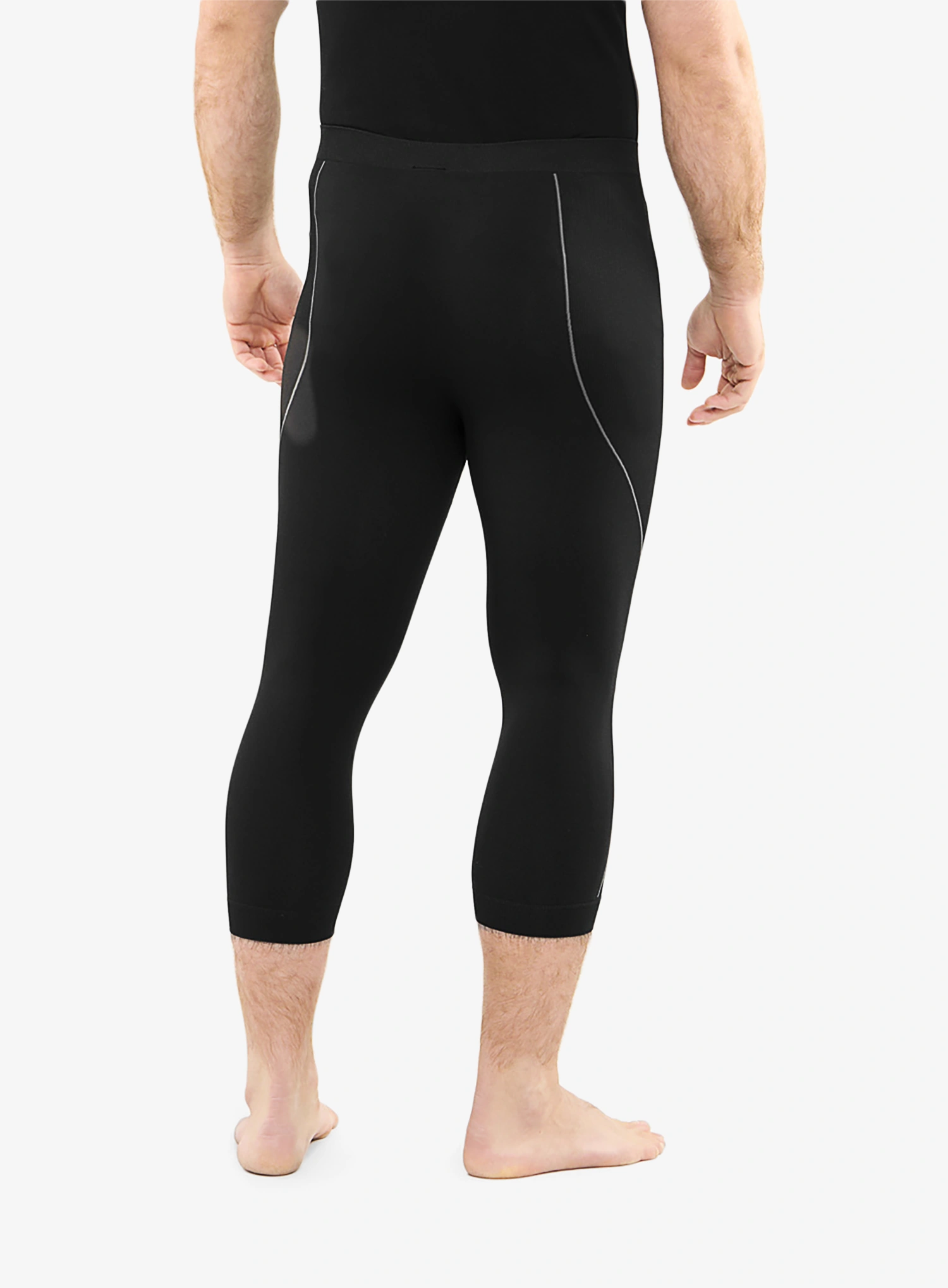 Termo tajice Viking Base Layer Eiger 2.0 3/4 Pants - black/grey