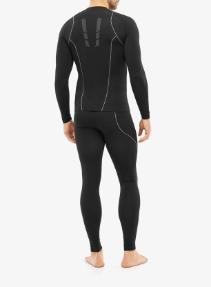 Termo tajice Viking Base Layer Eiger 2.0 Pants - black/grey