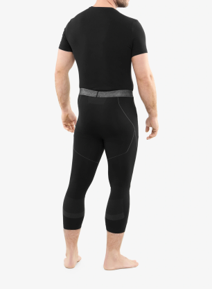 Termo tajice Viking Base Layer Gary 3/4 Pants - black