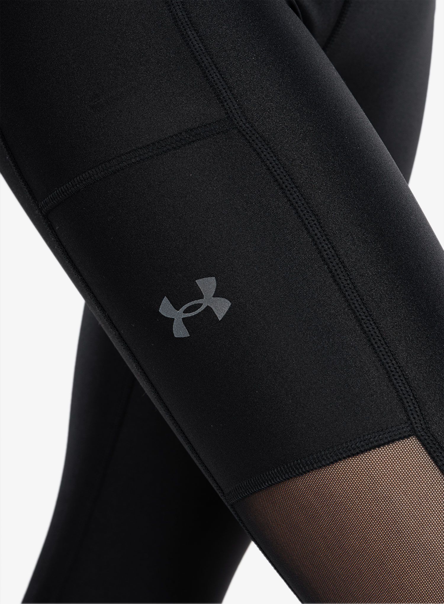 Ženske tajice za trčanje Under Armour Iso-Chill Run Ankle Tight - black/reflective