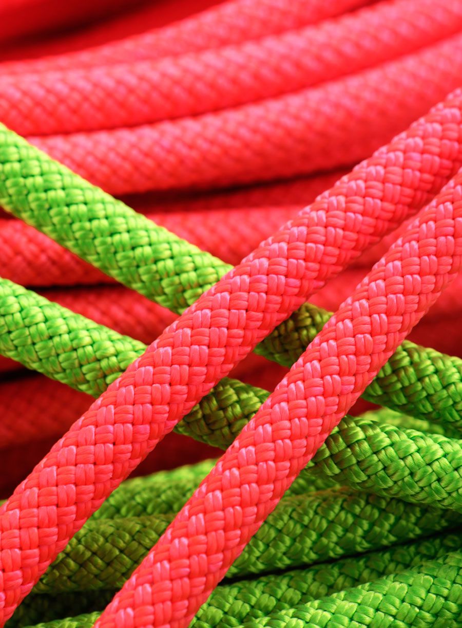 Half uže Beal Gully 7,3 mm 50 m Unicore Golden Dry x 2 - orange/green