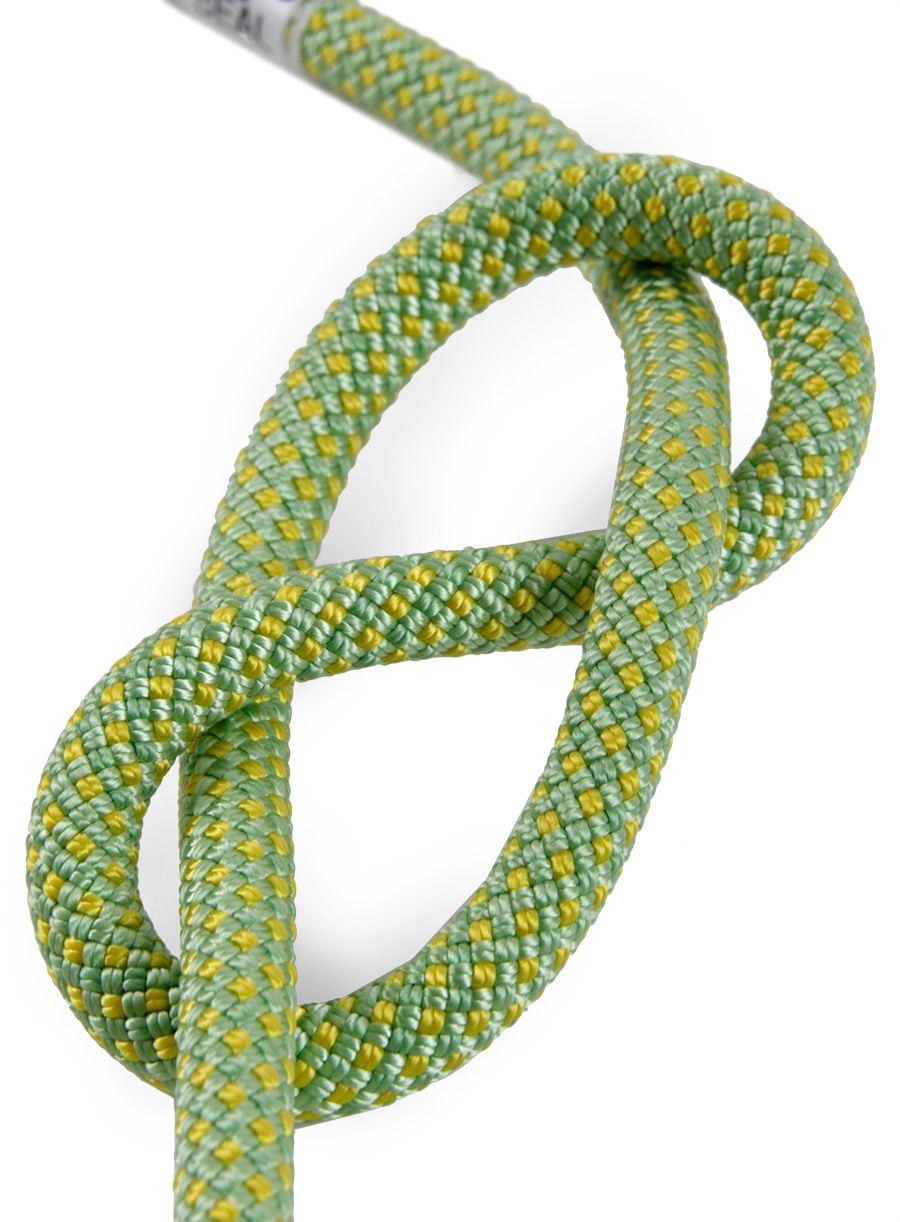 Uže za penjanje Beal Stinger III 9,4 mm 60 m Unicore Dry Cover - anis