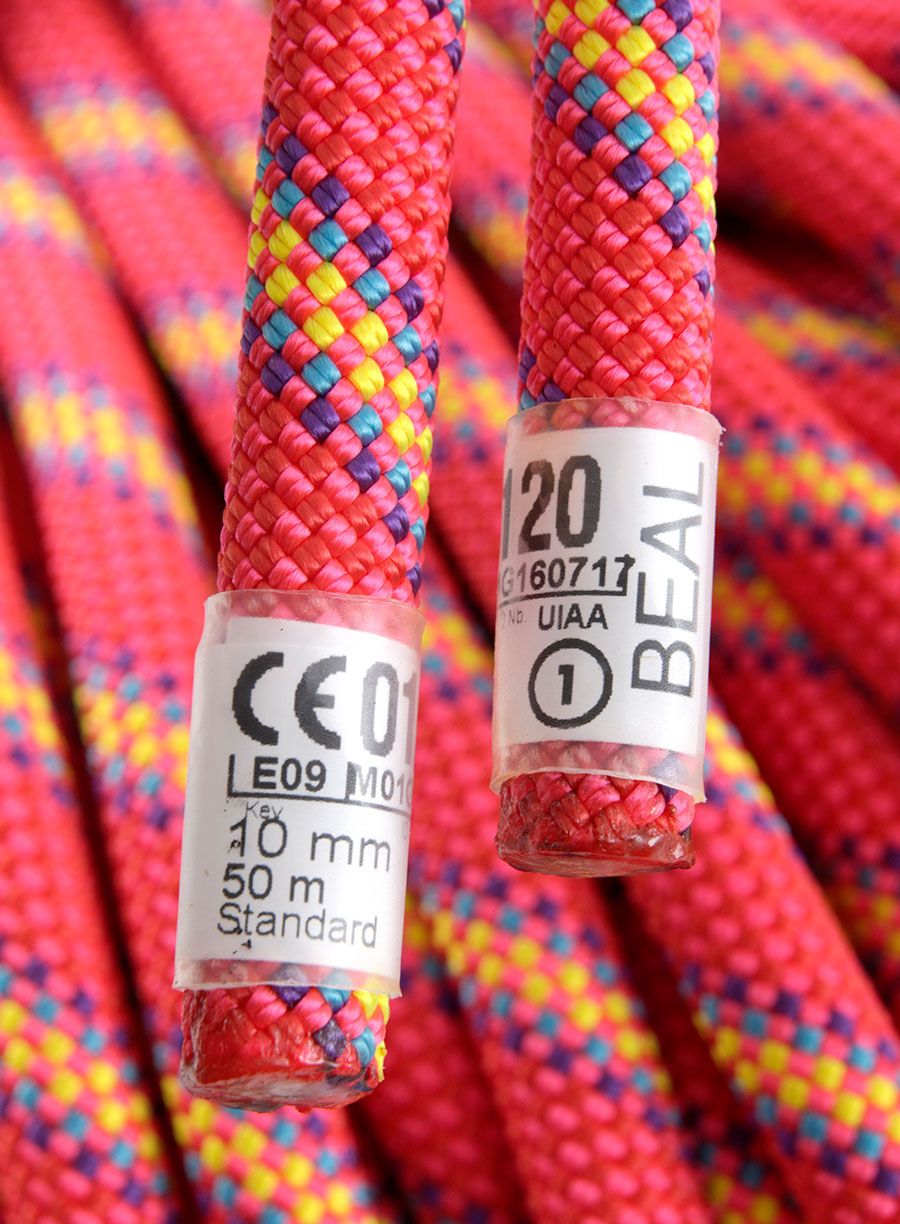 Uže za penjanje Beal Virus 10 mm 50 m - pink