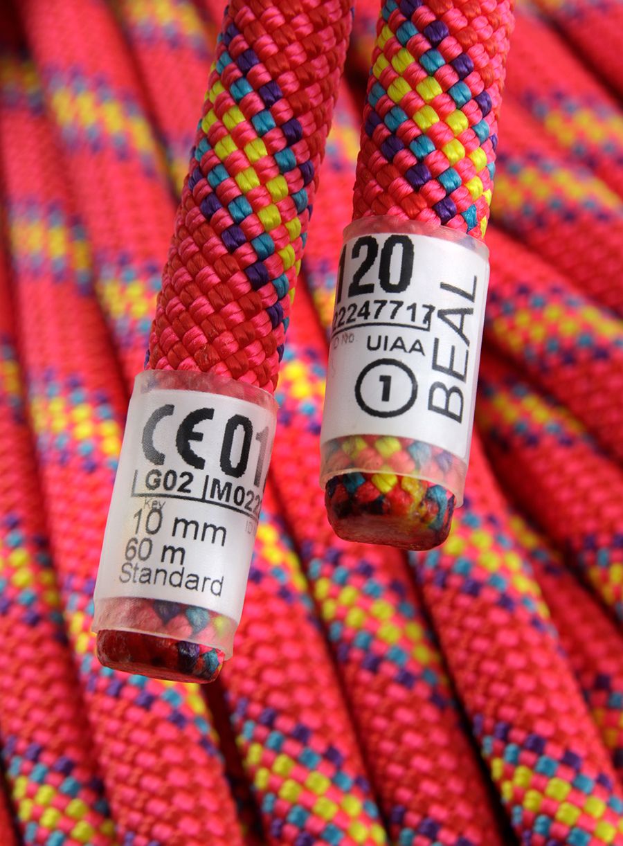 Uže za penjanje Beal Virus 10 mm 60 m - pink