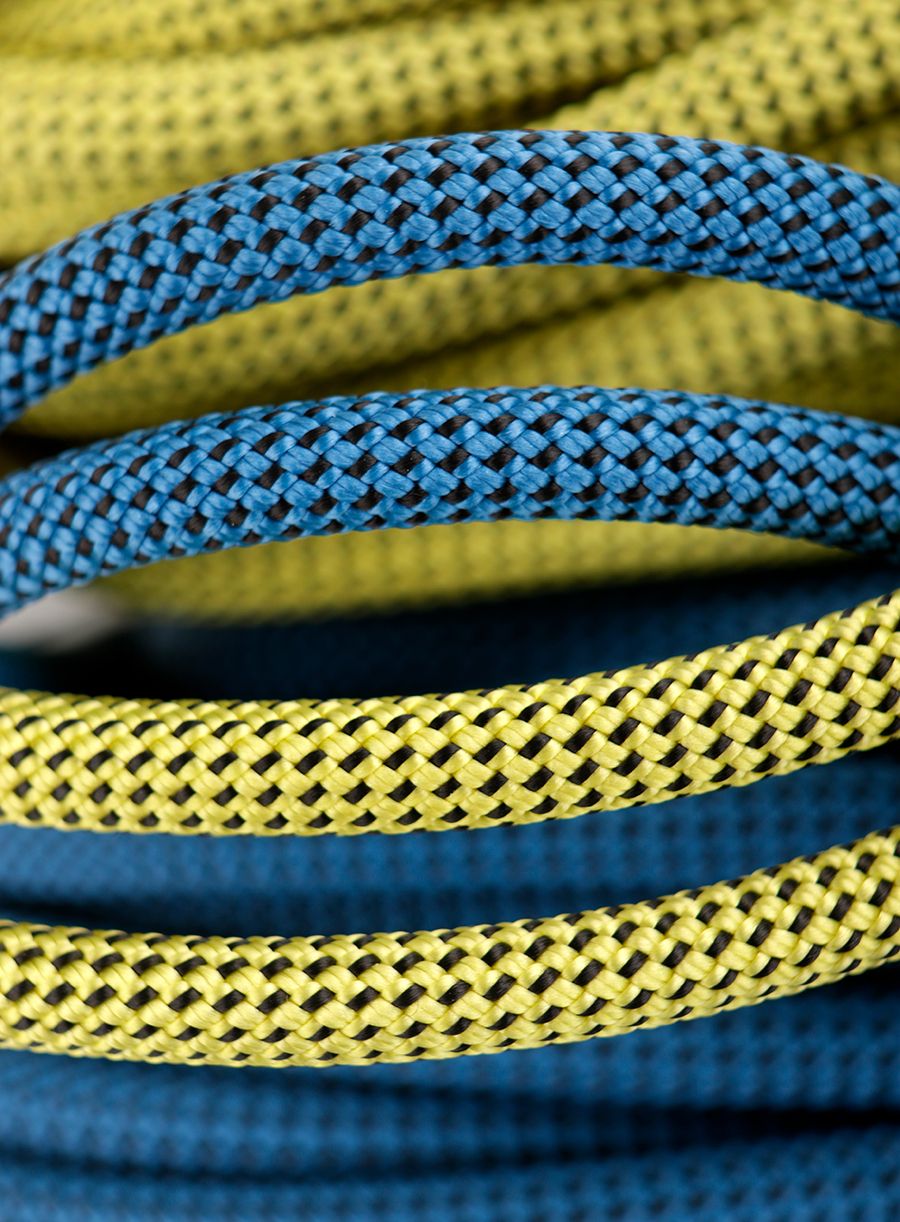 Dinamičko uže Black Diamond 7.0 Dry Climbing Rope - yellow/aqua