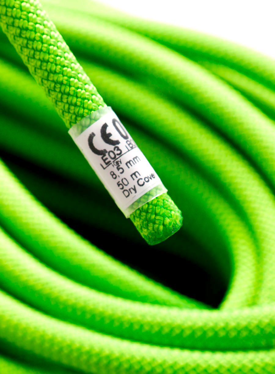Uže za penjanje Beal 8,5 mm Opera Unicore Dry Cover 50 m - green