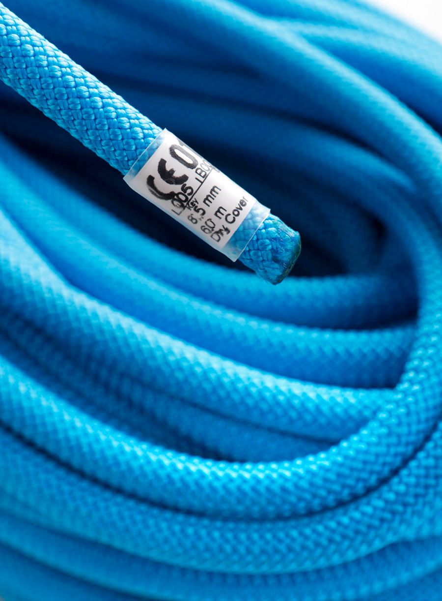 Uže za penjanje Beal Opera 8,5 mm 60 m Unicore Dry Cover - blue