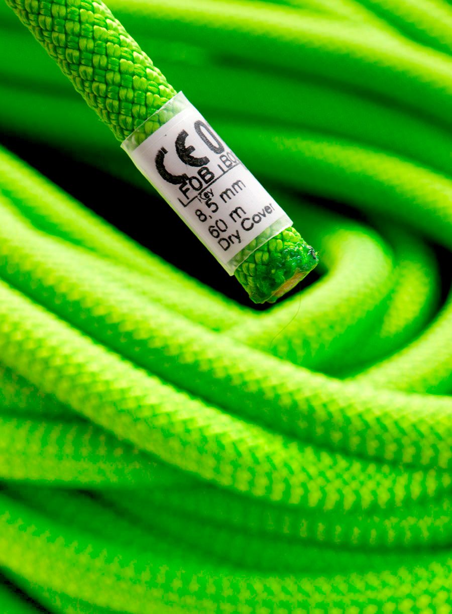 Uže za penjanje Beal 8,5 mm Opera Unicore Dry Cover 60 m - green