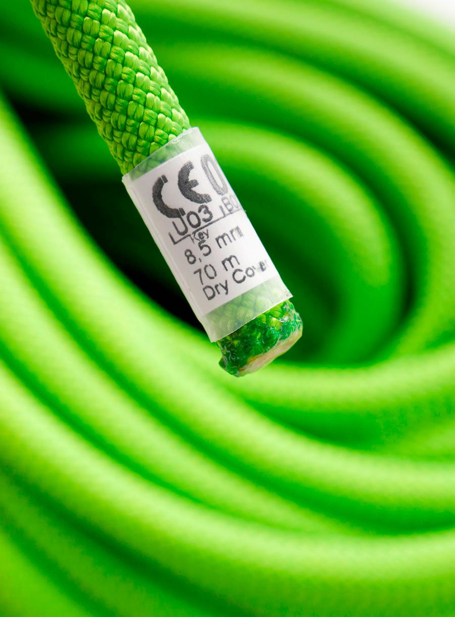 Uže za penjanje Beal 8,5 mm Opera Unicore Dry Cover 70 m - green