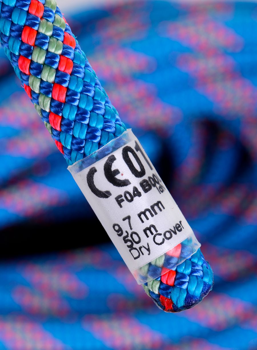Uže za penjanje Beal Booster III 9,7 mm 60 m Unicore Dry Cover - blue