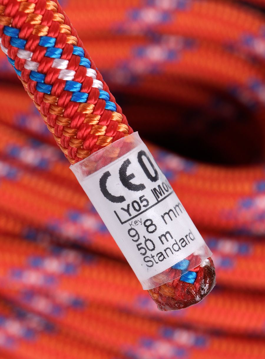 Uže za penjanje Beal Diablo 9,8 mm 50 m Unicore - red