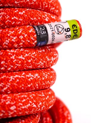 Uže za penjanje Edelrid Boa 9,8 mm 50 m - red