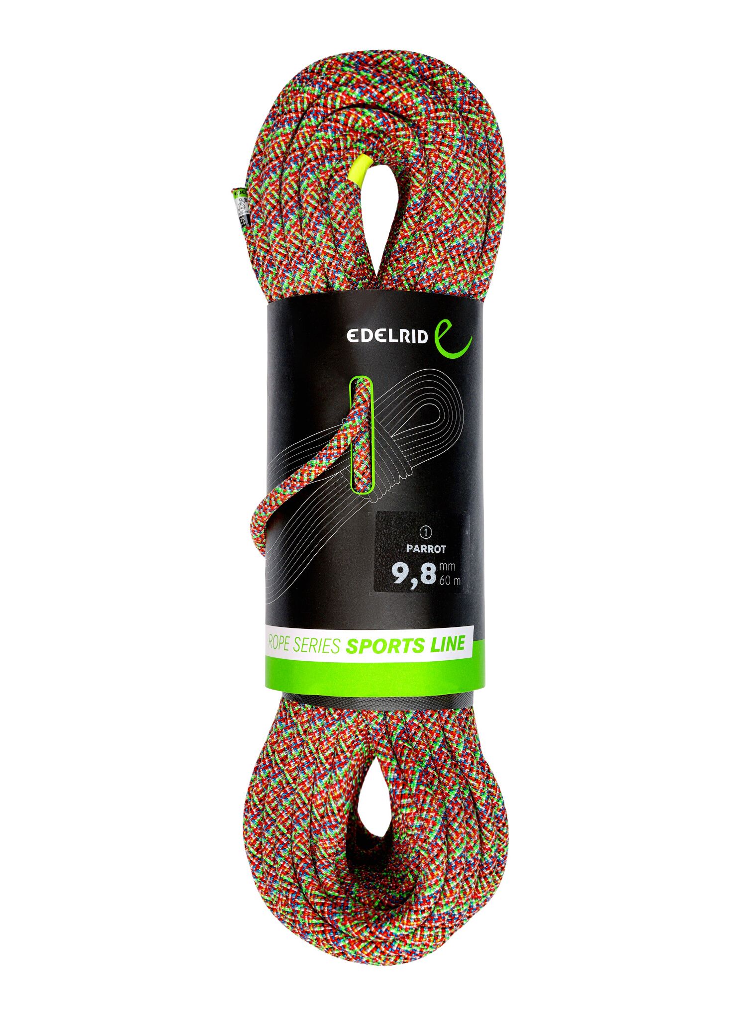 Dinamičko uže Edelrid Parrot 9,8 mm 60 m - assorted