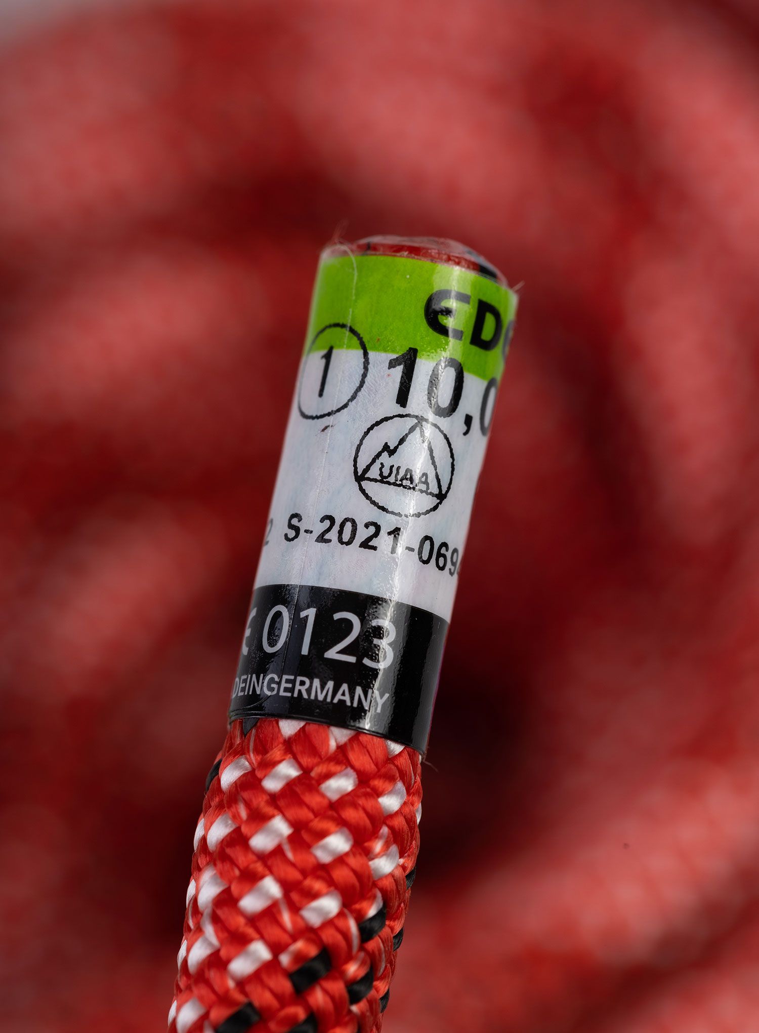 Dinamičko uže Edelrid Python 10 mm 60 m - red