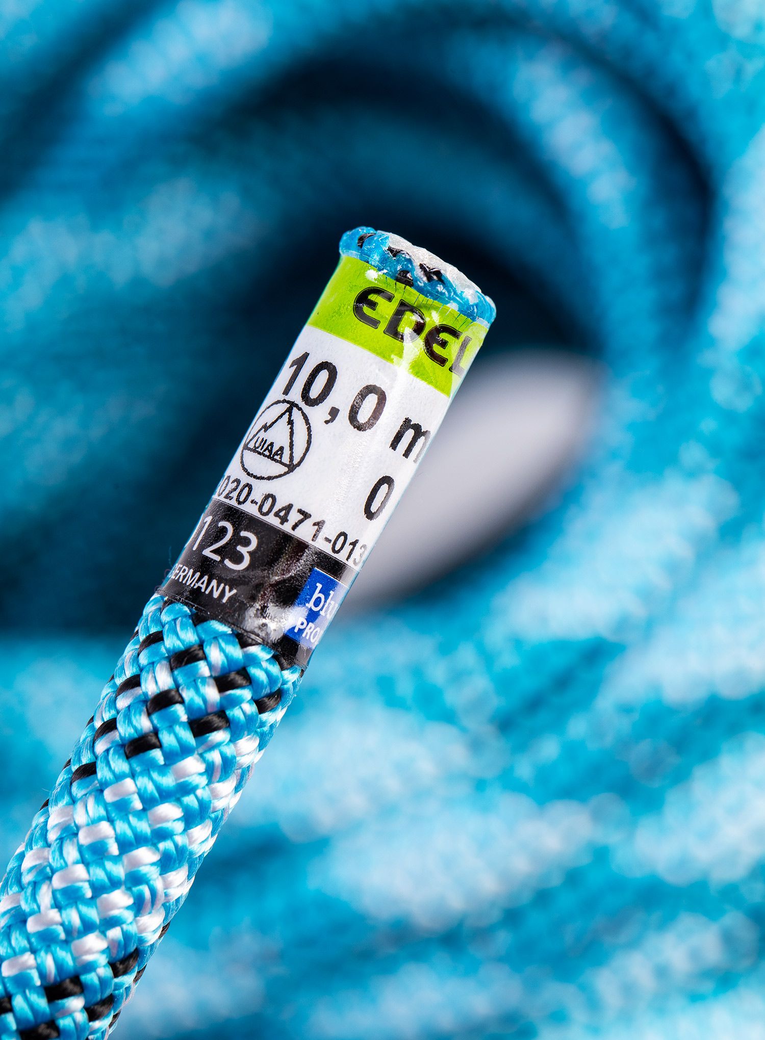 Uže za penjanje Edelrid Python 10 mm 70 m - blue