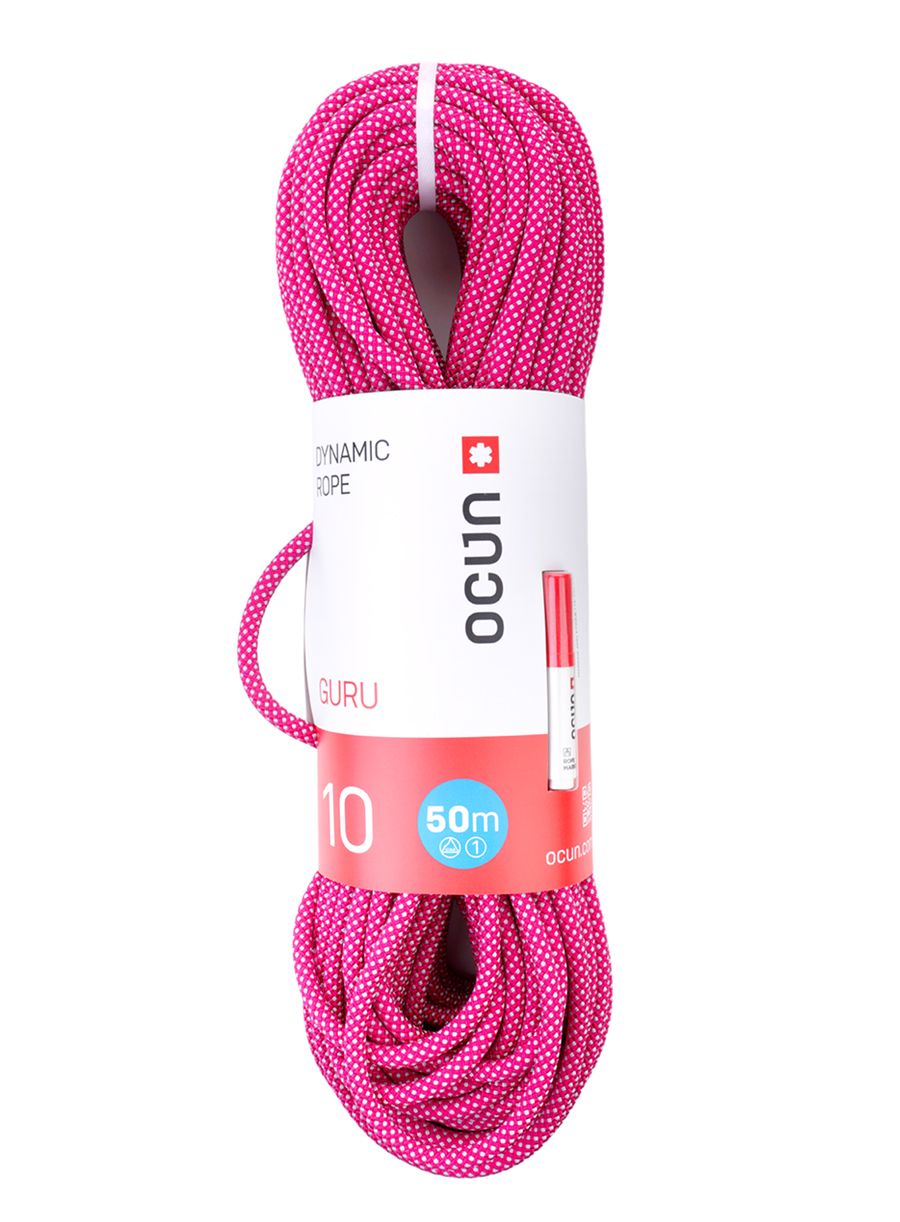 Uže za penjanje Ocun Guru 10 mm 50m - violet
