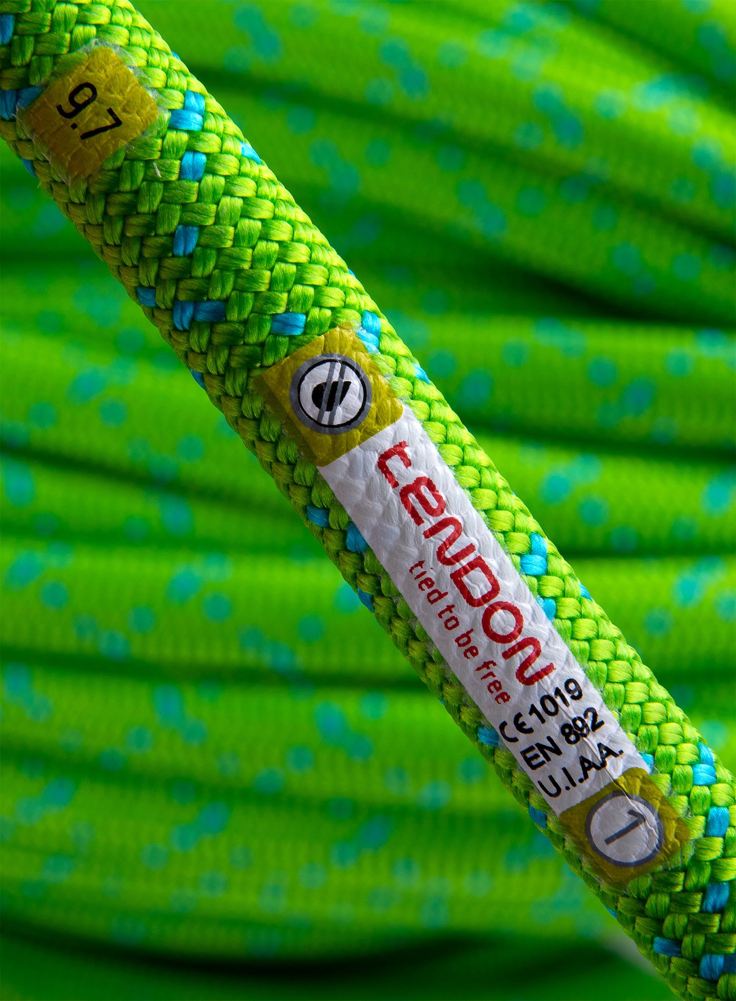 Uže za penjanje Tendon Master Pro 9.7 mm 70m - green