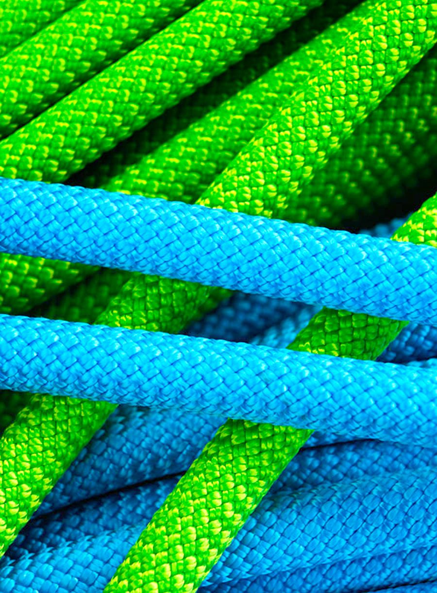 Half uže Beal Opera 8,5 mm 60 m Unicore Dry Cover x 2 - green/blue